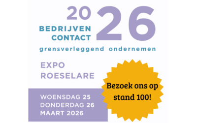 PCLT @ Bedrijven Contact in Roeselare op 25 en 26 maart!